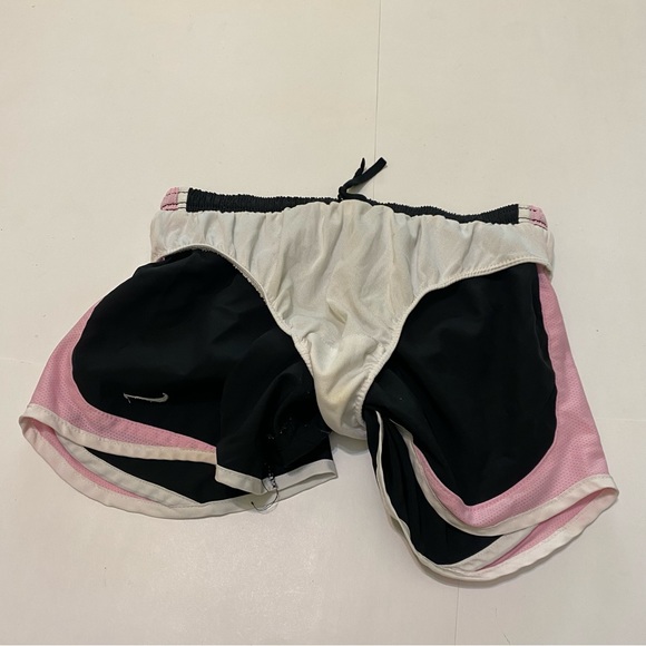 ⭐️2. Nike Dri-Fit joggers shorts size small. Black pink & white - Picture 6 of 7